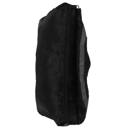 Black polyester battery case - black,